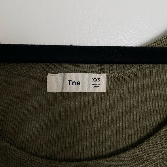 olive TNA Shirt - Picture 2 of 3